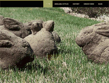 Tablet Screenshot of dungbunnies.com